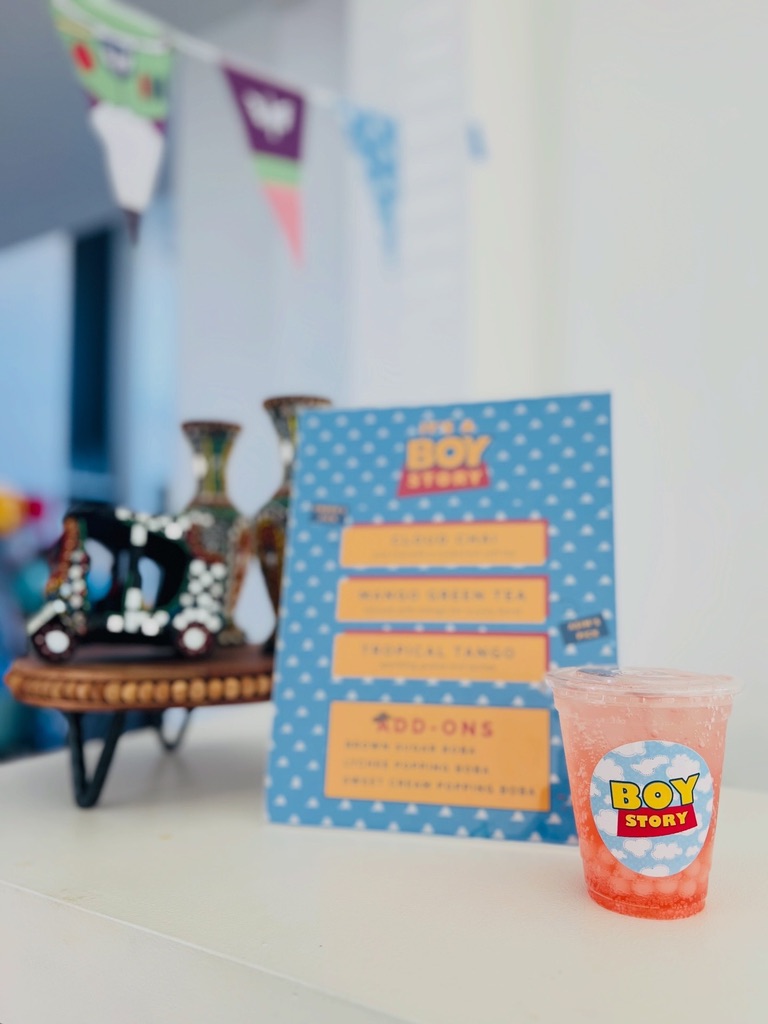 Boba Wali drink served at a catering event